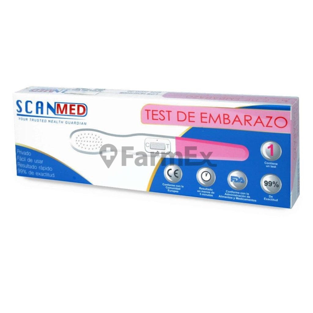 Test de Embarazo "De un Paso" x 1 test scanmed